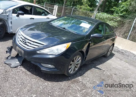 2012 Hyundai Sonata Se 2.0T из США, поврежденный, VIN 5NPEC4AB3CH413378